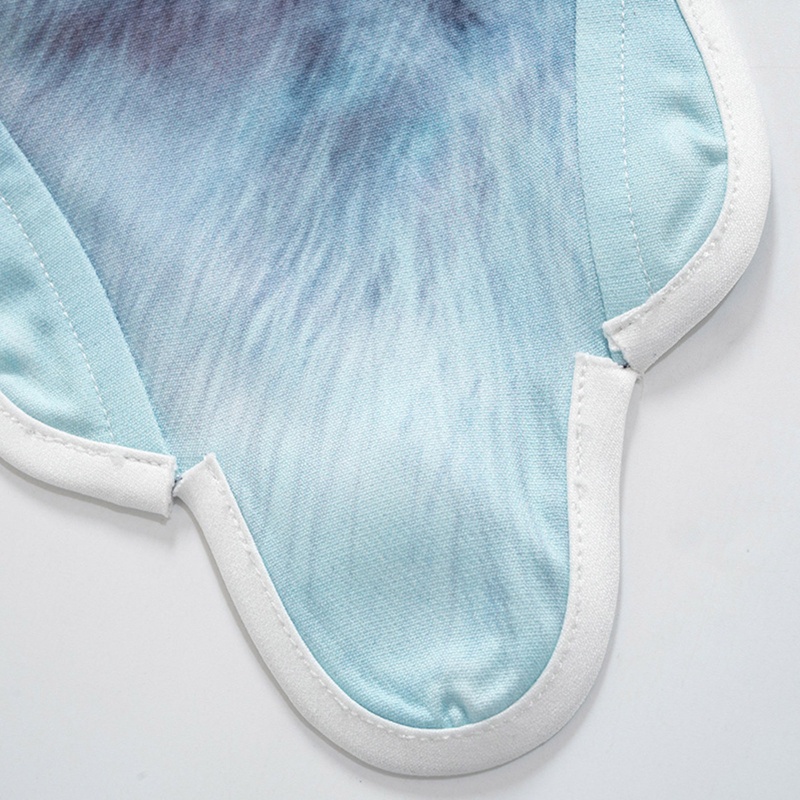 Áo Crop Top Hai Dây Phối Lông In Hình Mèo Gợi Cảm Cho Nữ