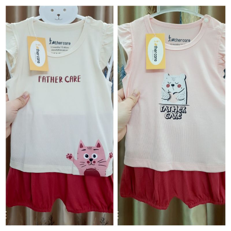 (XẢ HÀNG) Bộ Father Care cánh tiên chất petit cho bé gái