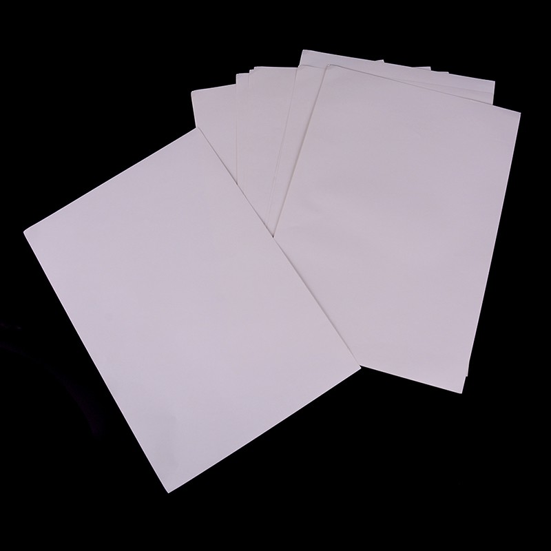 Hl Set 10 Tờ Giấy A4 Tự Dính Chất Lượng Cao