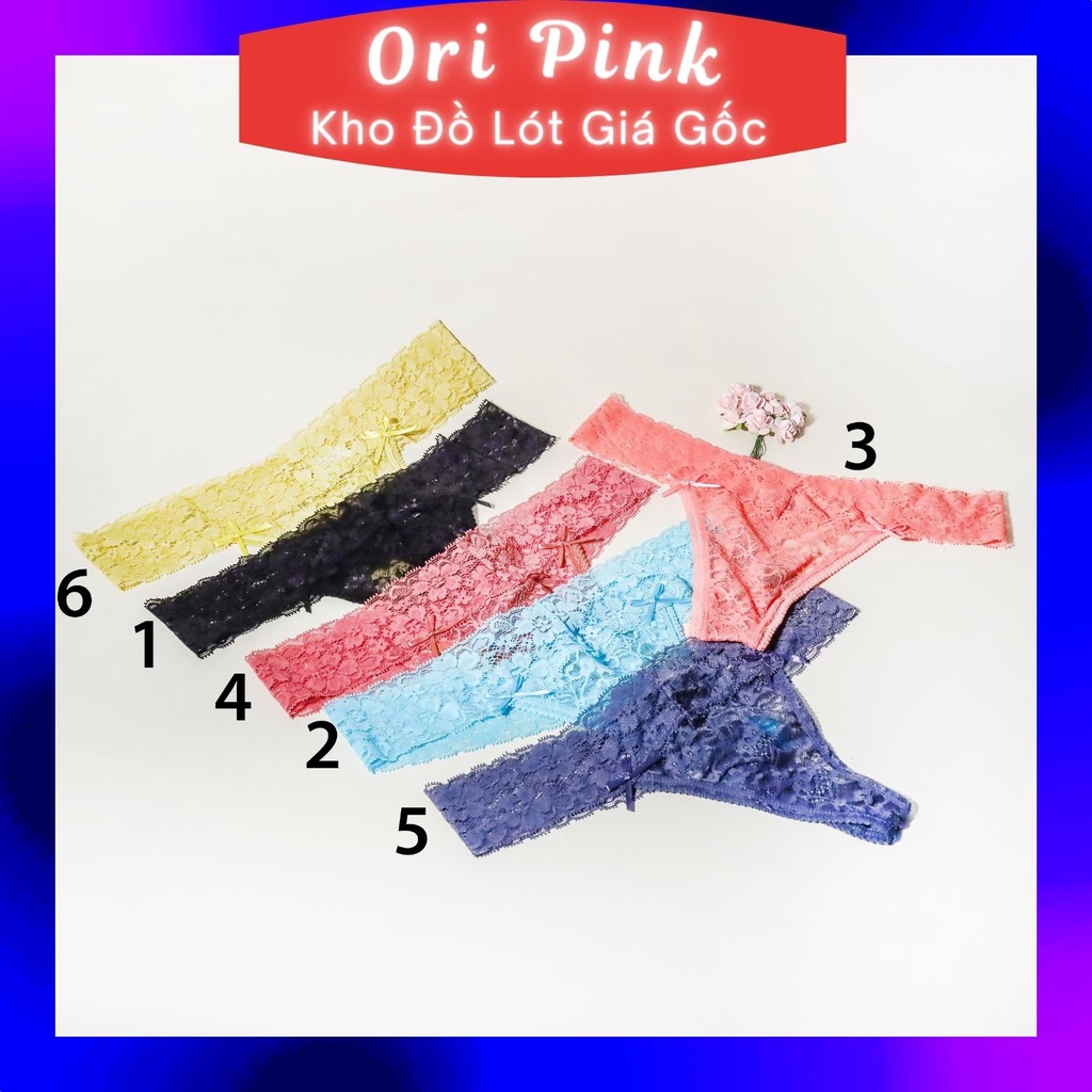 Quần lót lọt khe nữ sexy - Quần sịp su nữ cao cấp Ren hoa gợi cảm xuyên thấu- MS:LK01 | BigBuy360 - bigbuy360.vn