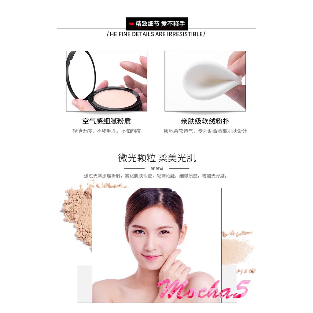 Phấn phủ Maycreate phủ COLLAGE dạng nén mịn màng làn da sẵn mút tán | BigBuy360 - bigbuy360.vn