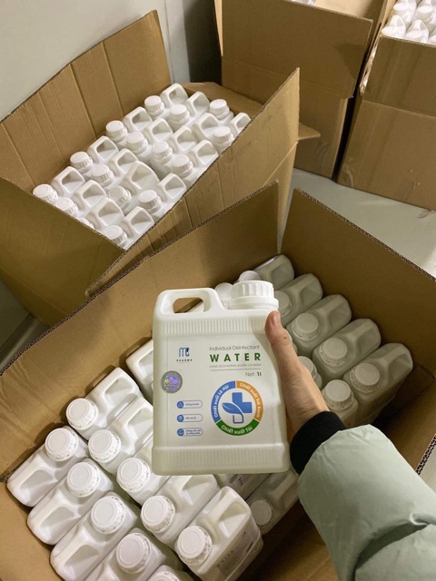 GEL RỬA TAY KHÔ LOẠI CAN 1 LÍT DIỆT VI KHUẨN KÝ SINH TRÙNG KHÔ NHANH 3S