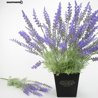 Bó 15 hoa lavender giả để trang trí