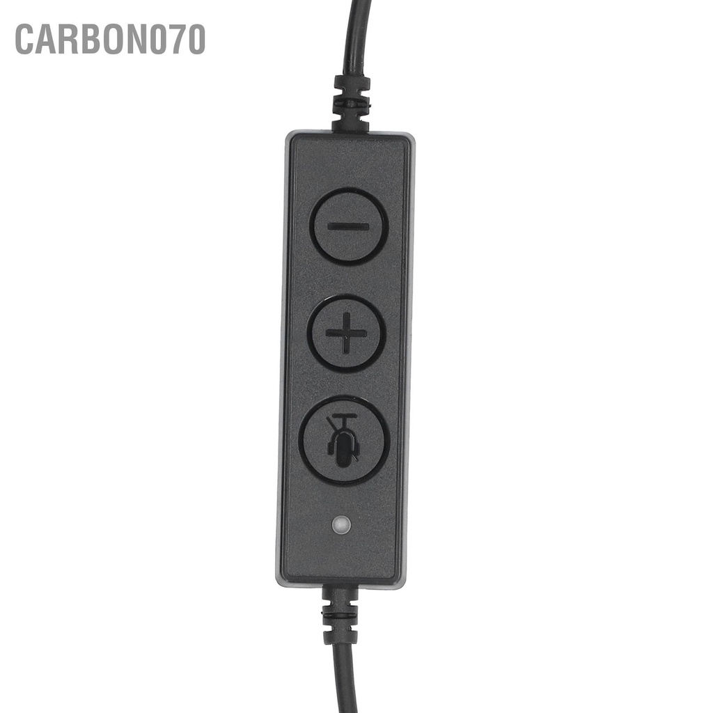 [Hàng HOT] Tai nghe chụp tai Có Dây USB Kèm Micrô hỗ trợ giảm tiếng ồn cho tổng đài viên văn phòng【Carbon070】
