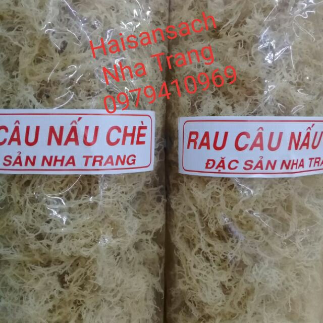 Rong sụn khô 100gr - Rong nấu chè - Rau câu Nha Trang