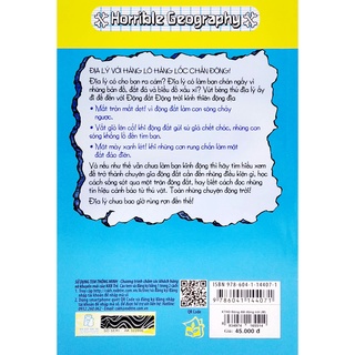 Sách - Horrible Geography - Động Đất Động Trời