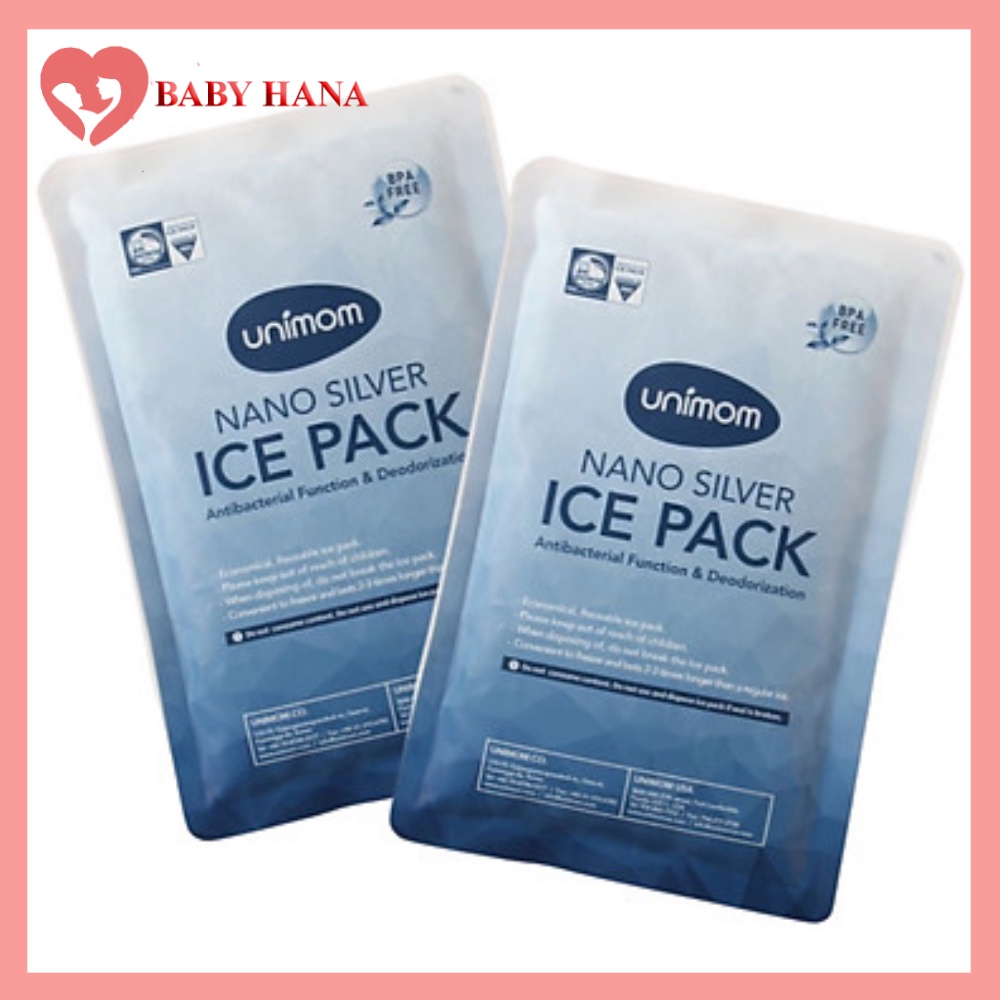 Túi Gel Đá Khô Diệt Khuẩn Giữ Nhiệt Giữ Lạnh Unimom UM871857 (Hàn Quốc)