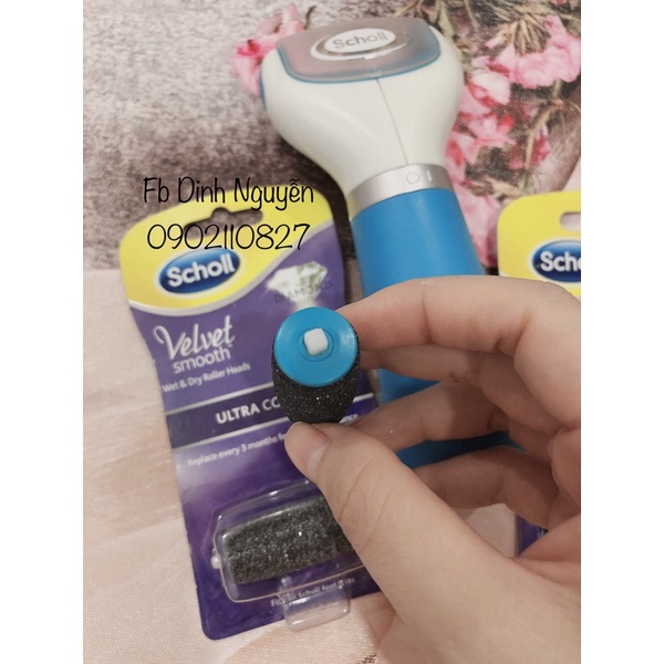 Con lăn thay thế máy chà chân Scholl Velvet Smooth