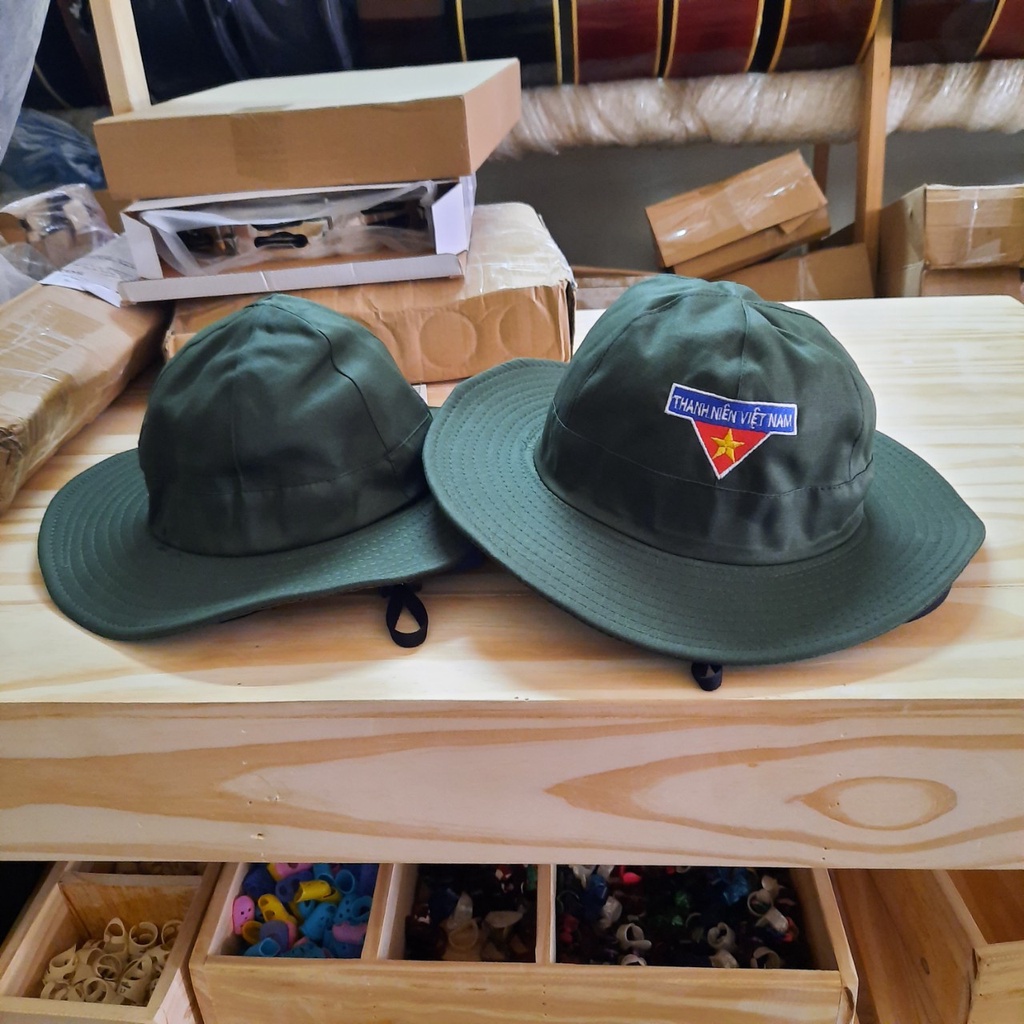Mũ tai bèo tình nguyện Việt Nam | Thiết bị Đoàn Đội