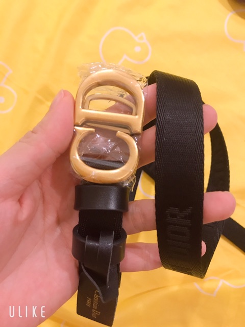 Thắt lưng hàng mới thiết kế đẹp mắt khóa hình chữ CD