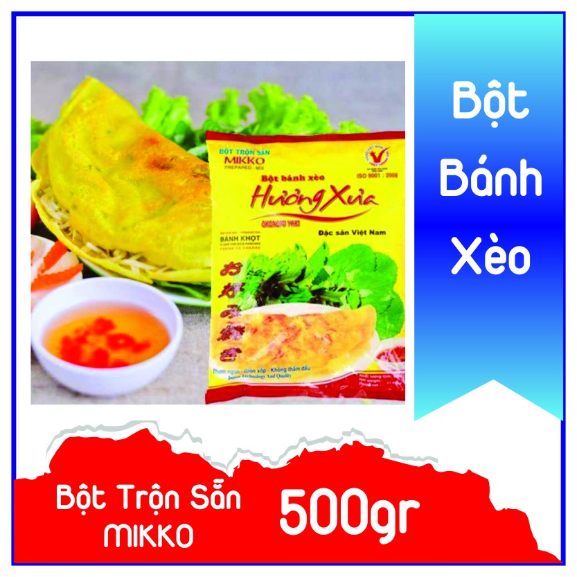 Bột Bánh Xèo Mikko Hương Xưa 500g