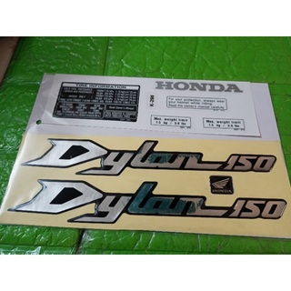Bộ tem nổi Dylan 150 new