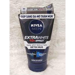 NIVEA Sữa Rửa Mặt Bùn Khoáng EXTRA White 100g