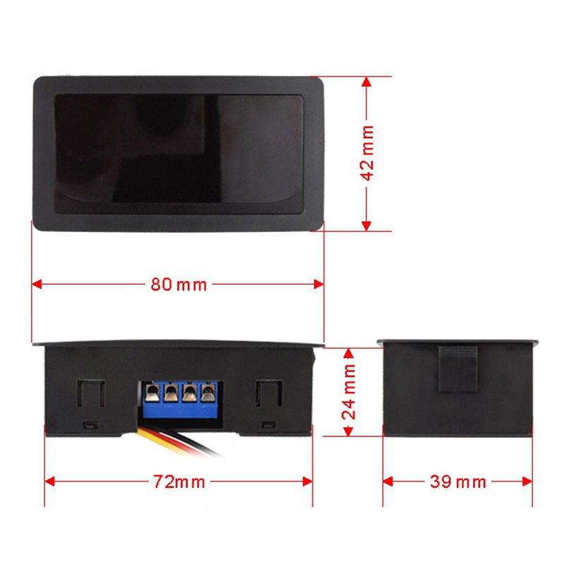 1 Bộ Điều Khiển Tốc Độ Động Cơ Quạt 16kHz DC 6V-30V PWM DC 12V 24V 6A 8A