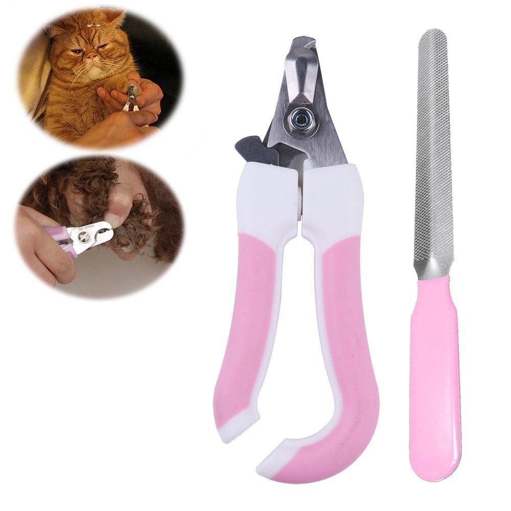 Bộ kềm cắt dũa móng thú nuôi thú cưng chó mèo thiết kế thép không gỉ cao cấp cắt tỉa cho bé cưng dễ dàng