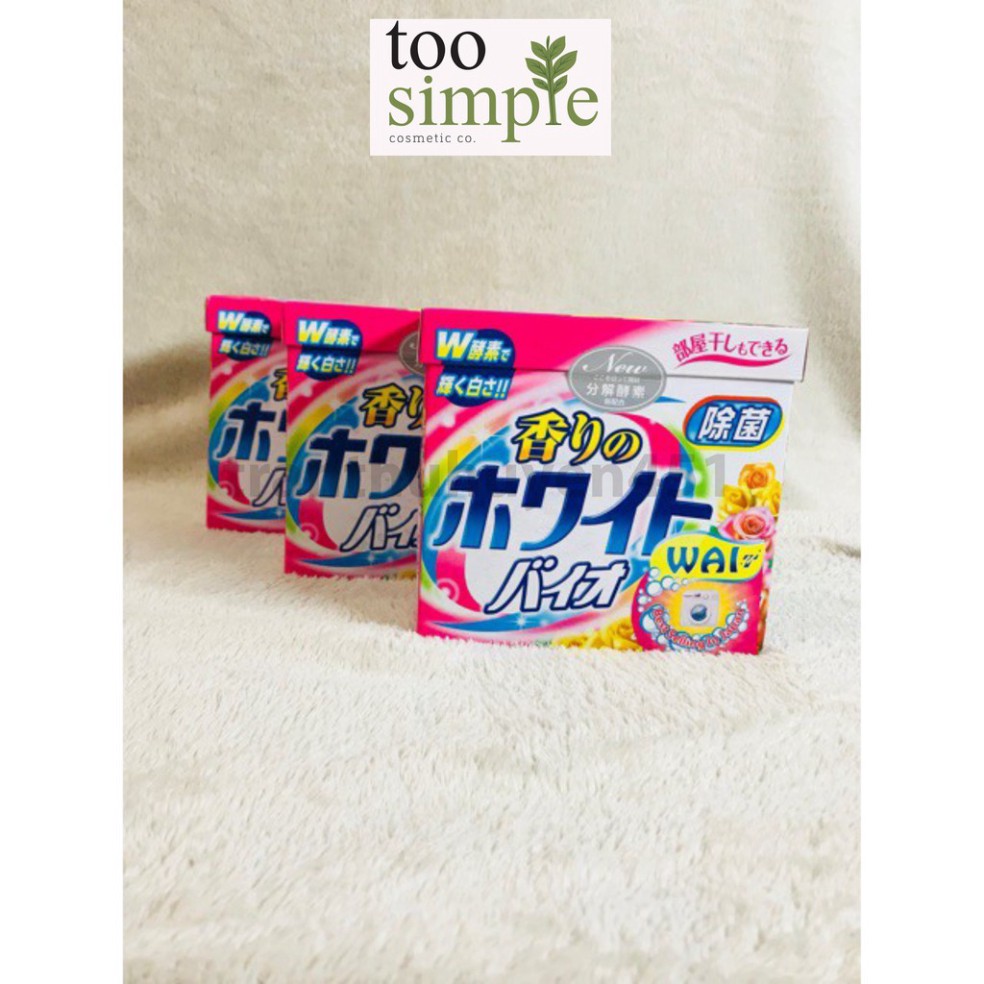 Bột Giặt WAI NHẬT BẢN hộp 900g xanh và hồng, giao màu ngẫu nhiên