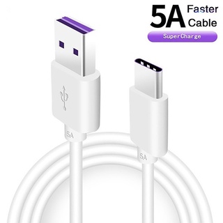 Dây cáp sạc nhanh usb type-c 100cm 5a cho samsung galaxy a9 a8 a6 + plus j7 j5 j3 pro s7 s6 s8 plus edge