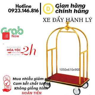 Xe đẩy hành lý chuyên dụng, xe đẩy vali khách sạn, f-005