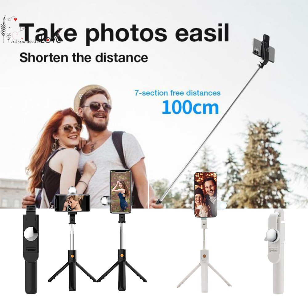 Multifunctional Selfie Stick Tripod Bluetooth Real-Time Broadcast Remote Control Abs Material Horizontal and Vertical | BigBuy360 - bigbuy360.vn