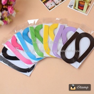 Giấy Quilling 5mm*53cm, giấy thủ công, giấy mỹ thuật