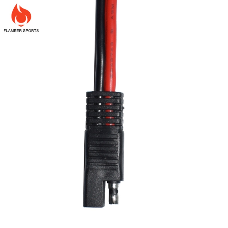 Flameer Sports  12AWG 30A Hot Solar Panel Battery SAE Plug Extension Lines Connector Cable