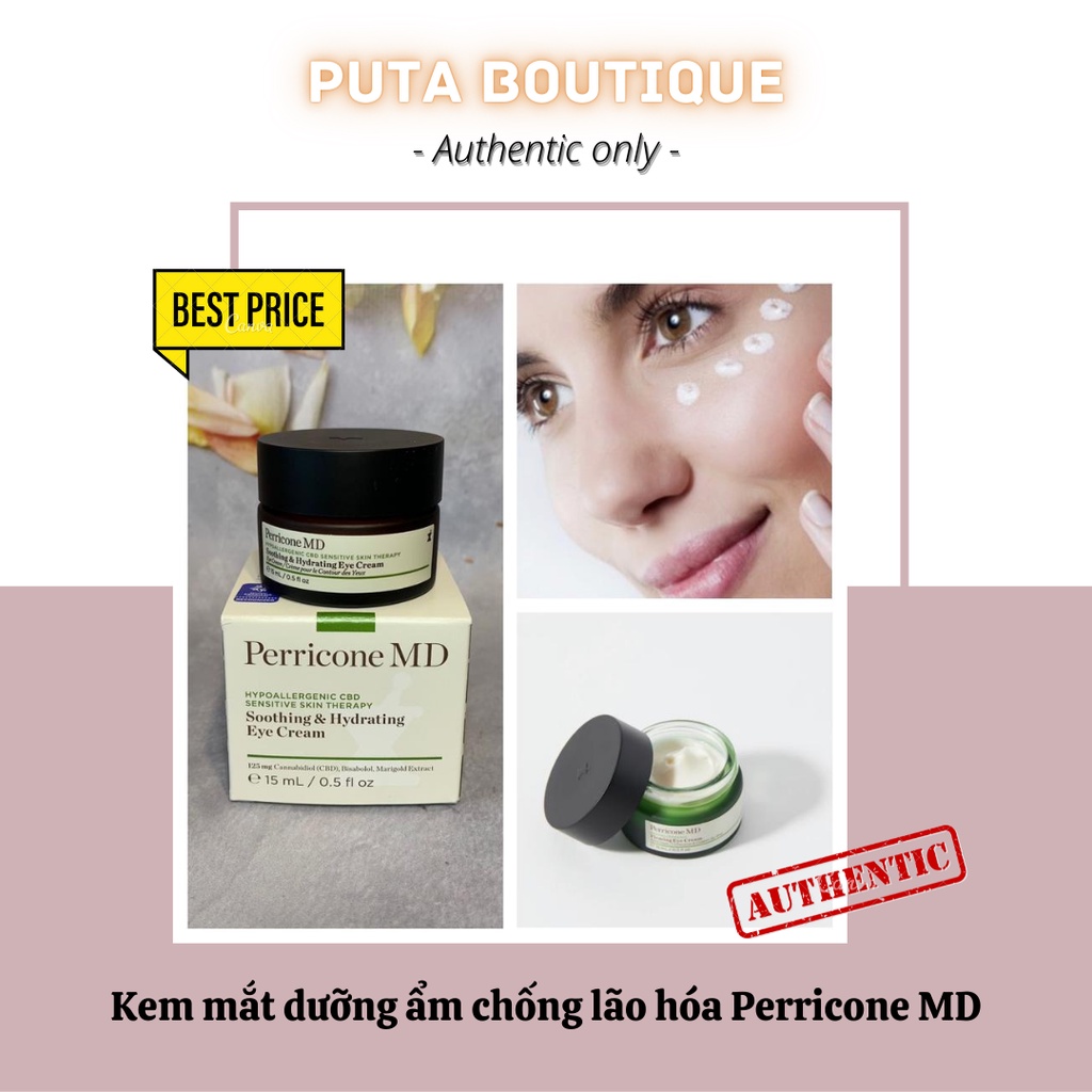 Kem mắt chống lão hóa Perricone MD 15ml full size full box