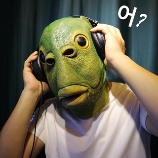 Mặt nạ quái vật cá vui nhộn cho Halloween