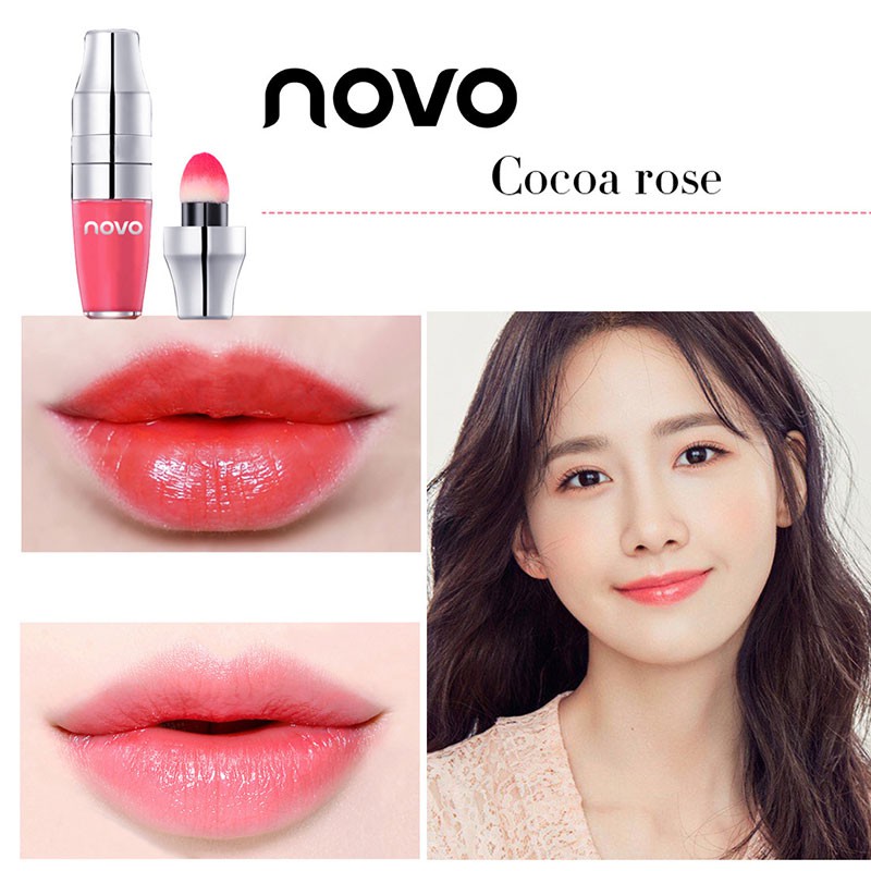 Son kem NOVO dưỡng ẩm môi bền màu lâu trôi với 6 màu tuỳ chọn | BigBuy360 - bigbuy360.vn