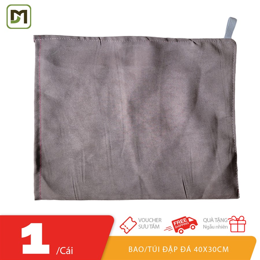 Túi đập đá vải dù siêu dày dặn 40x30 cm chống thấm