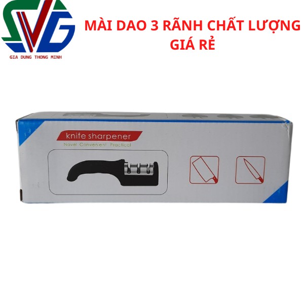 Dụng cụ mài dao 3 rãnh GIÁ RẺ  - Tiện lợi cho sử dụng gia đình