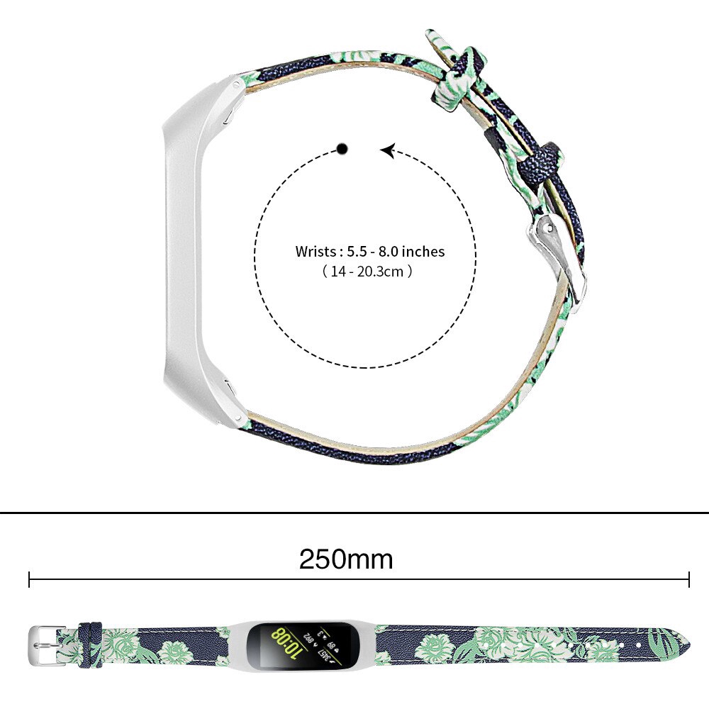 Dây Đeo Da Kiểu Dáng Thời Trang Dành Cho Đồng Hồ Thông Minh Samsung Galaxy Fit Sm-R370 / Galaxy fit-e SM-R375