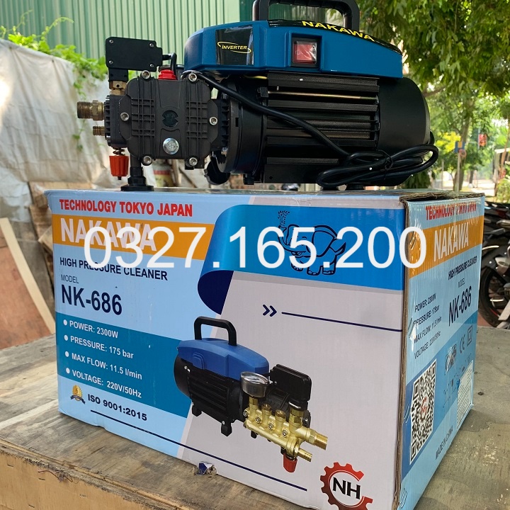 Máy Rửa Xe 2300W Nakawa NK-686