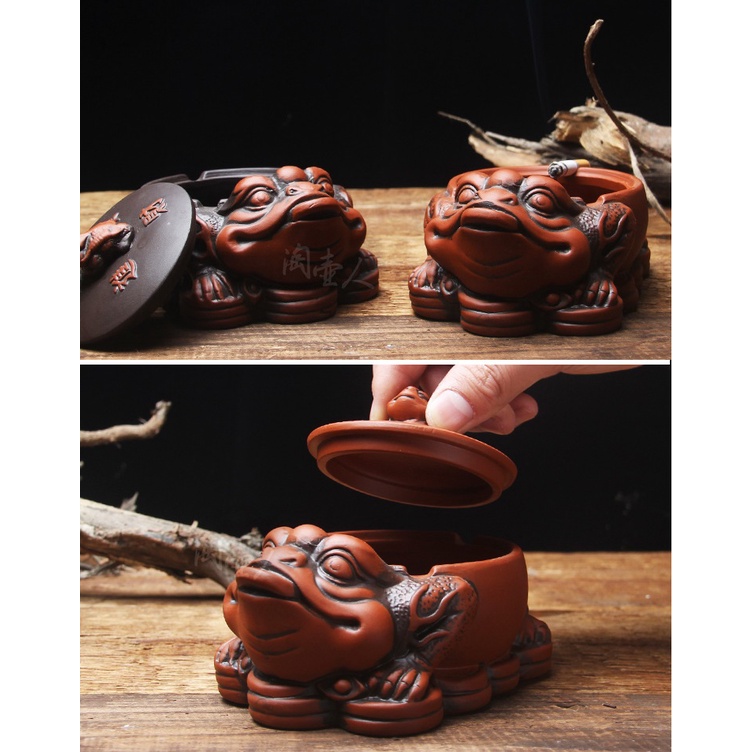 Gạt Tàn Linh Vật Bằng Gốm