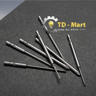 ⚡️𝗕𝗛 𝟭𝟮 𝗧𝗛𝗔́𝗡𝗚⚡️bộ 10 đầu vặn vít 4 cạnh cao cấp trục 5mm
