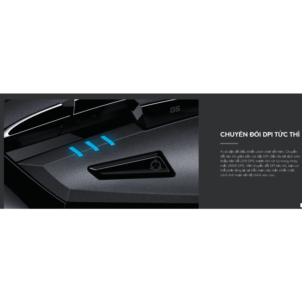 [Hỏa Tốc - HCM] Chuột game có dây Logitech G402 Hyperion Fury FPS - Theo dõi tốc độ cao, 8 nút lập trình - Ngocvienstore