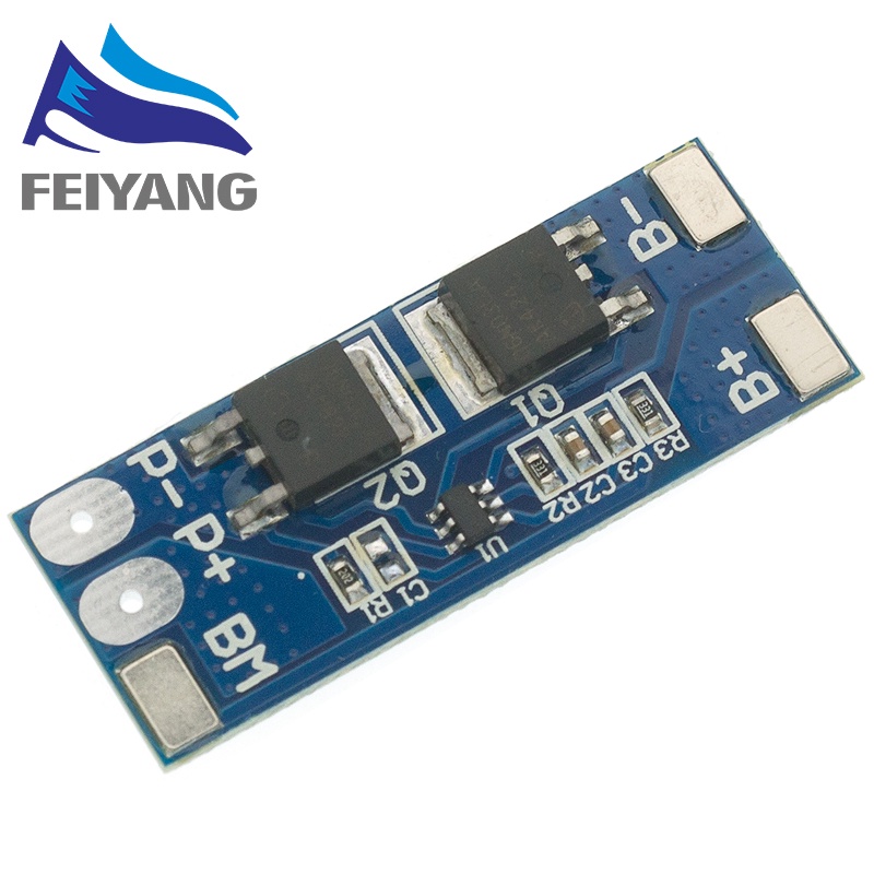 Bảng Mạch Bảo Vệ Pin Li-Ion 7.4v 8.4v 18650 Bms Pcm 15a 8a 2S Tiện Dụng
