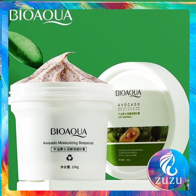 [N65] Tẩy tế bào da chết Bioaqua Avocado ,Scrub quả bơ dịu nhẹ làm sạch da | BigBuy360 - bigbuy360.vn