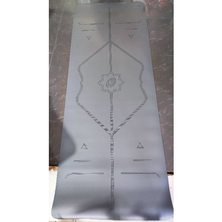 Thảm Yoga Cao Su Liforme Có Định Tuyến Chống Trơn Trượt Tặng Kèm Túi Đựng Thảm