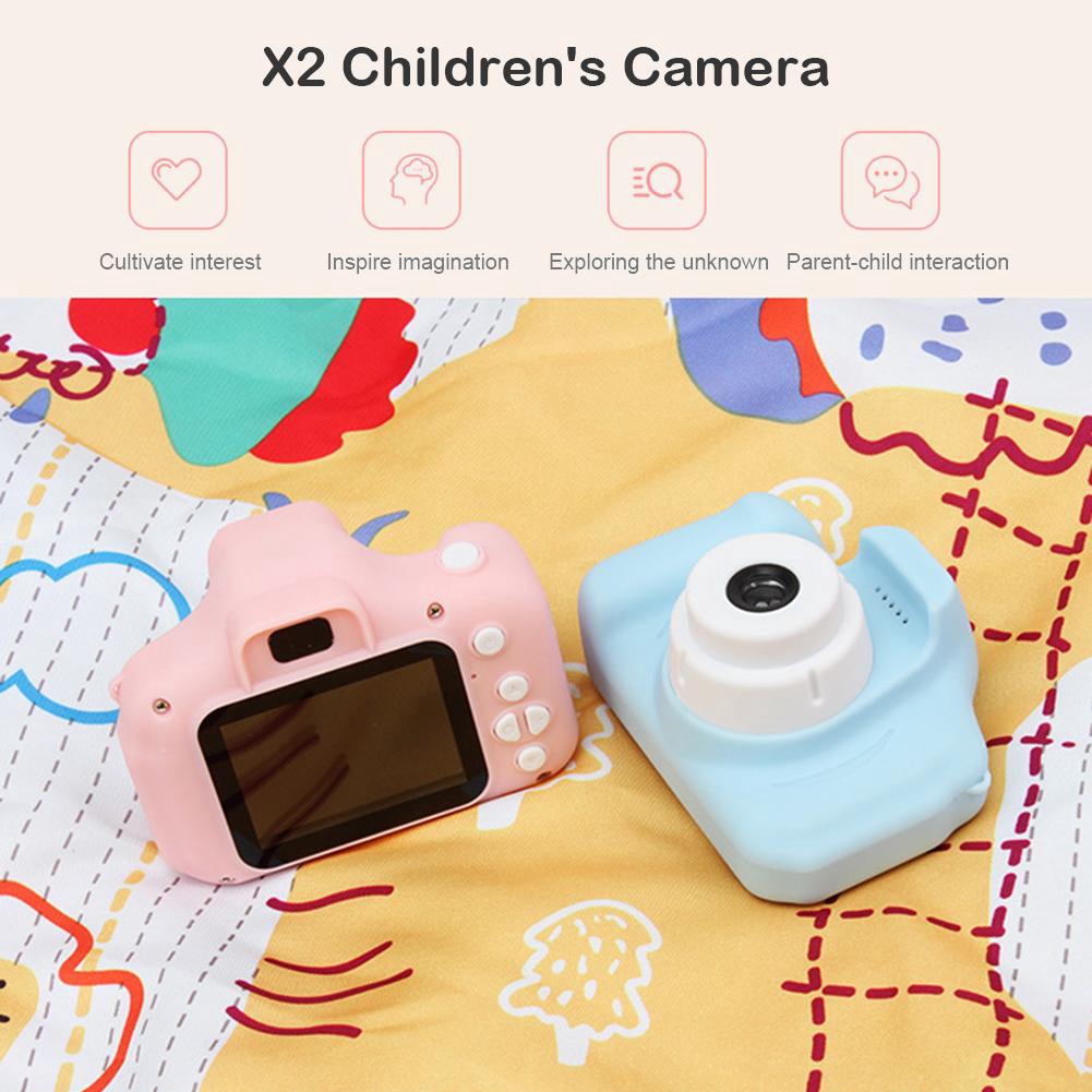 X2 Children Mini Video Camera 2 inch Digital Photo Camera for Baby Gift