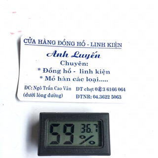 Đồng hồ đo nhiệt độ và độ ẩm