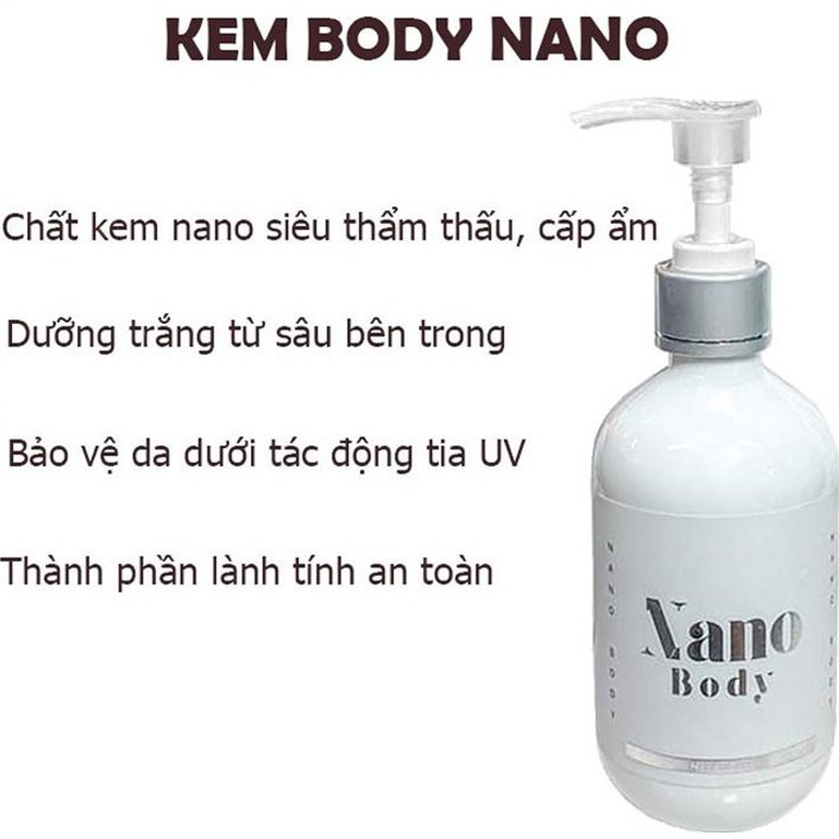 KEM BODY TRẮNG DA ❤️ Freeship❤️ SIÊU MỊN THẤM NHANH Không bết rít, không lộ vân kem, Trắng da hiệu quả An Toàn 100 %