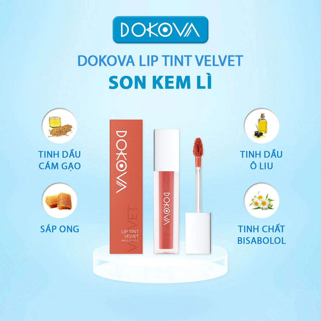 Son kem Dokova - chất kem mềm mượt siêu lỳ