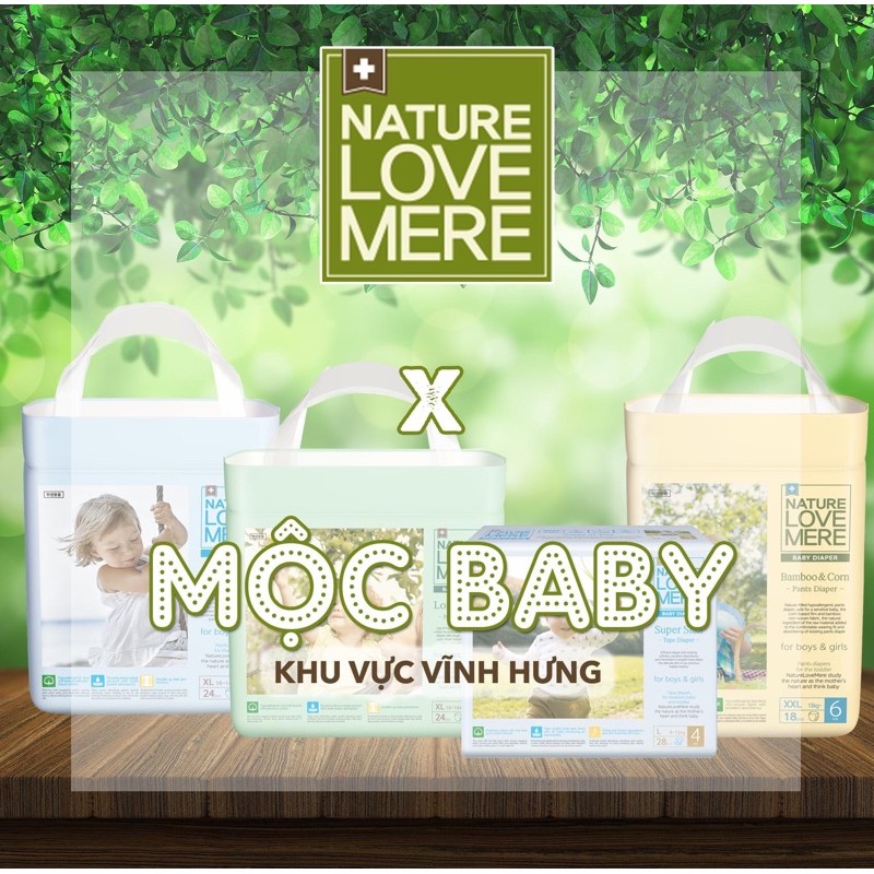 [BỈM NATURE LOVE MERE] BỈM QUẦN CHUYÊN ĐÓNG ĐÊM - L30/XL24/XXL20