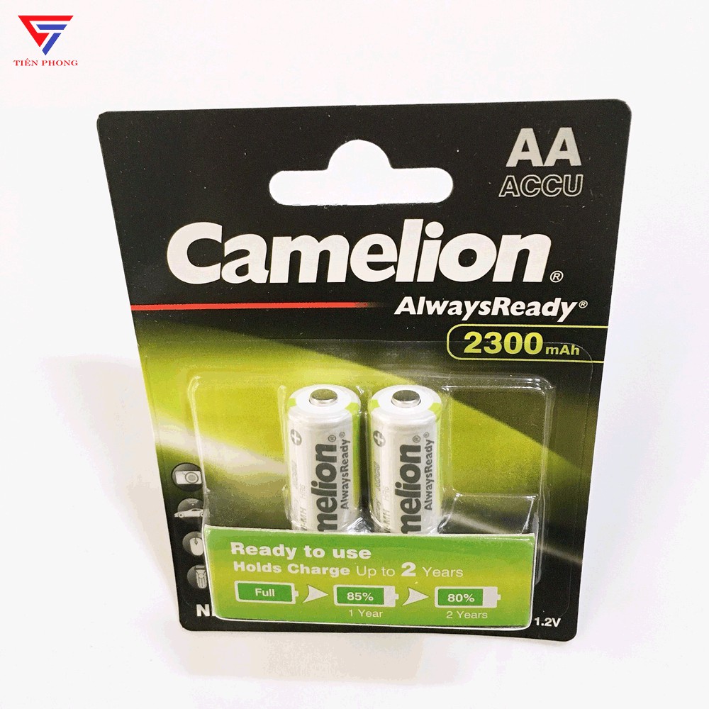 Pin sạc tiểu AA Camelion 2300mAh, 2500mAh, 2700mAh chính hãng