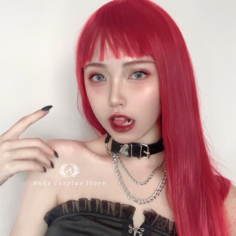 Vòng cổ choker trái tim bạc 2 vòng chain