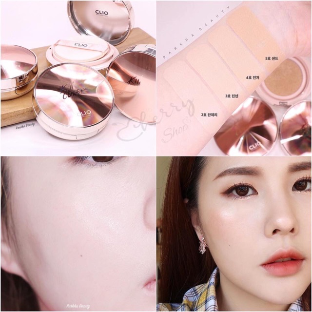 Phấn Nước Clio Kill Cover Glow Cushion SPF50+ PA+++ (kèm 1 lõi )