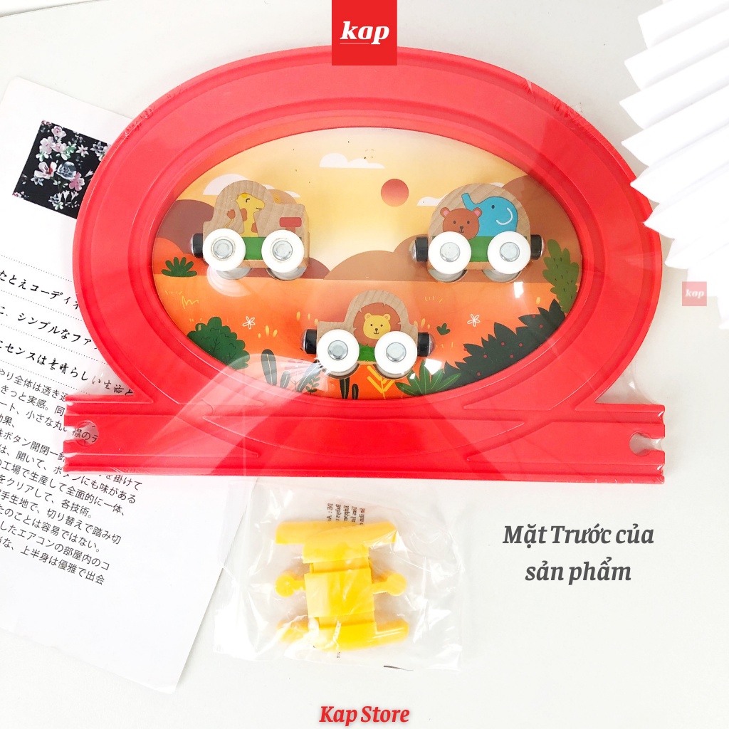 Bộ đường ray động vật đơn giản, đáng yêu - cho các Bé +18 tháng tuổi