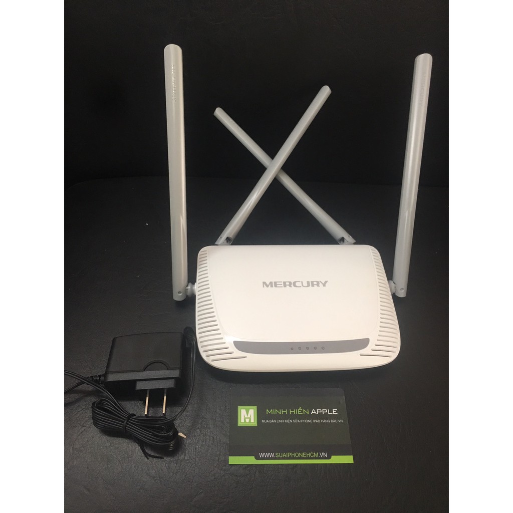 Modum phát Wifi Mercury MW300R - Xuyên tường 2 Anten 300M