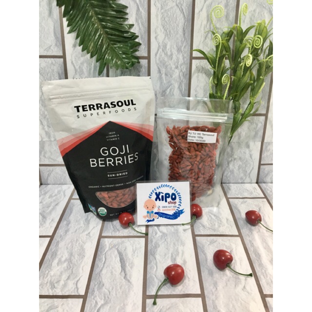 Kỷ Tử Hữu Cơ Terrasoul 50g-454g