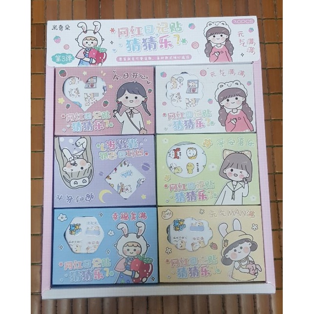 Sét 600 hình dán stick siêu cute